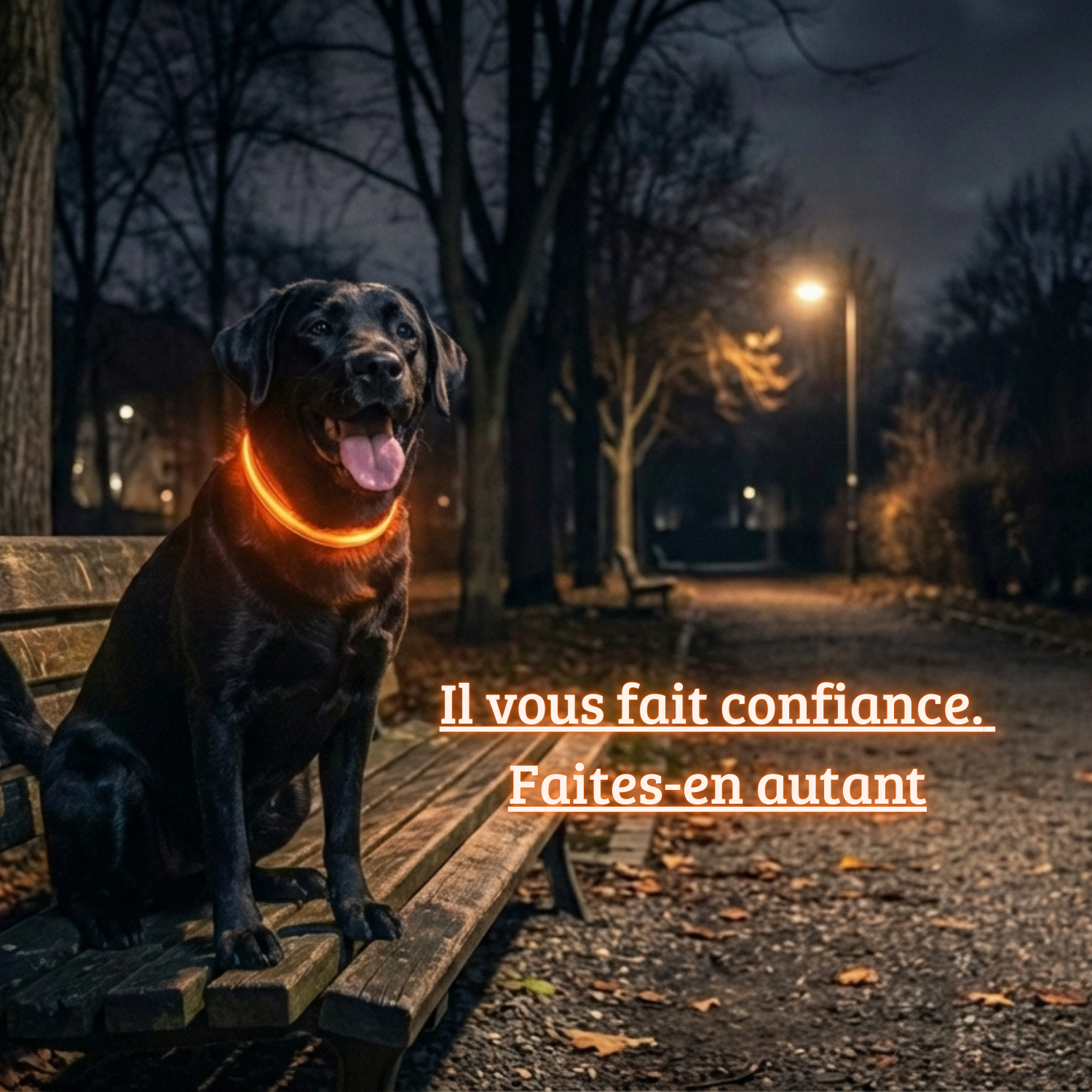 Collier lumineux Furly